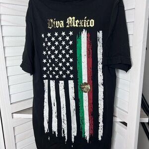 Freedom Ranch‎ Men's T-shirt Viva Mexico Size Small NWT